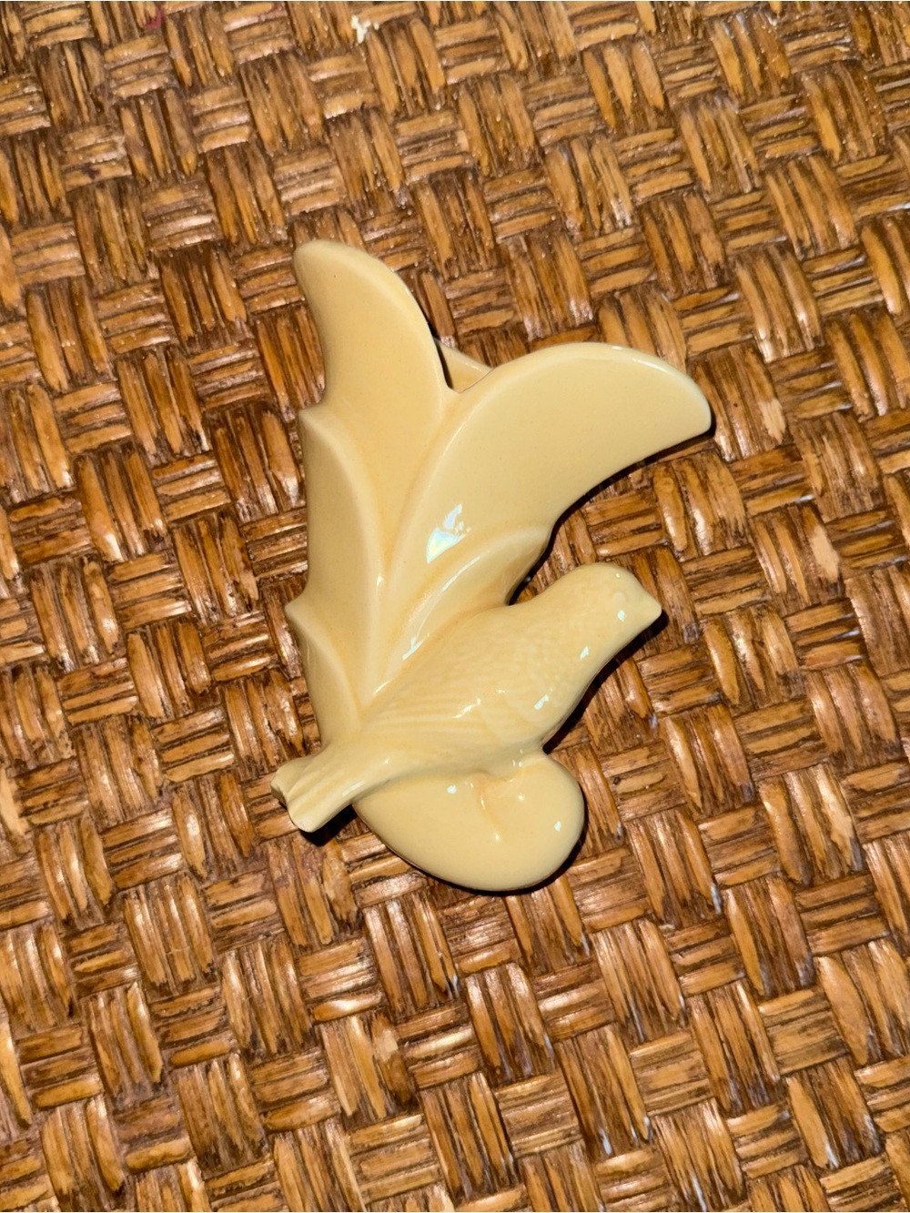 Vintage Shawnee Ceramic Wall Pockets/Vases Bird Cornucopia Midcentury